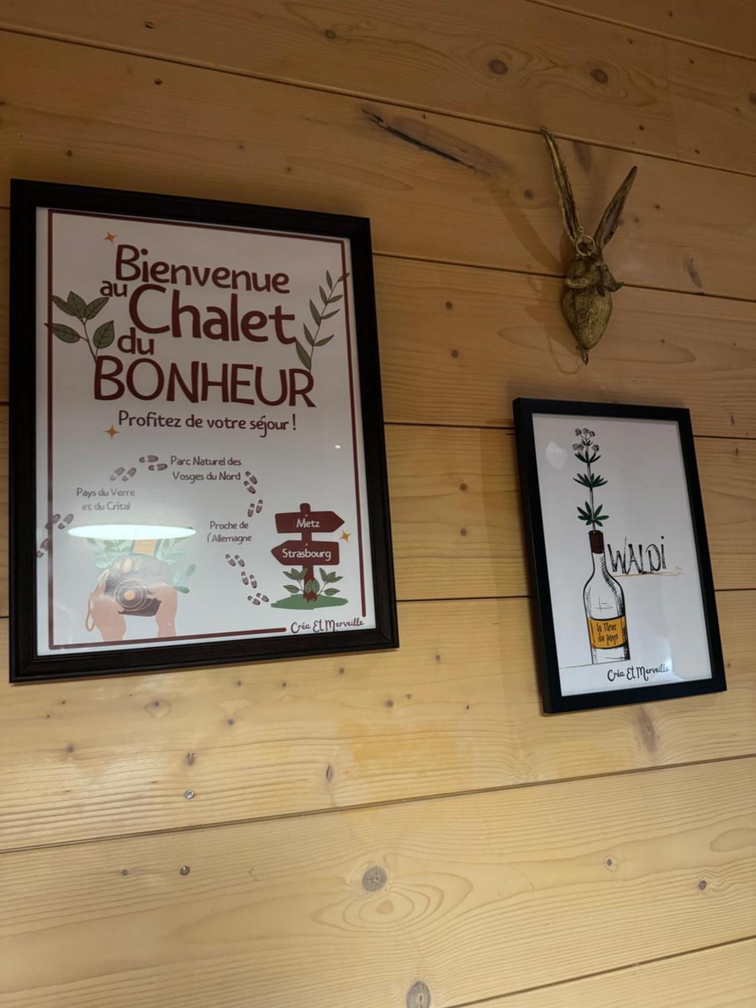 Le Chalet Du Bonheur A Soucht Eksteriør bilde